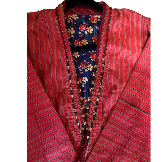 Vintage Handmade Nomadic Turkmen Ethnic Coat